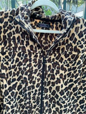 9-2026 TIGER/LEOPARD Print VEST - Brown/Black
